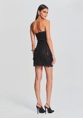 Paris Lace Short Dress