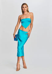 Natalia Silk Scarf Top