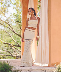 Magdalena Crochet Skirt