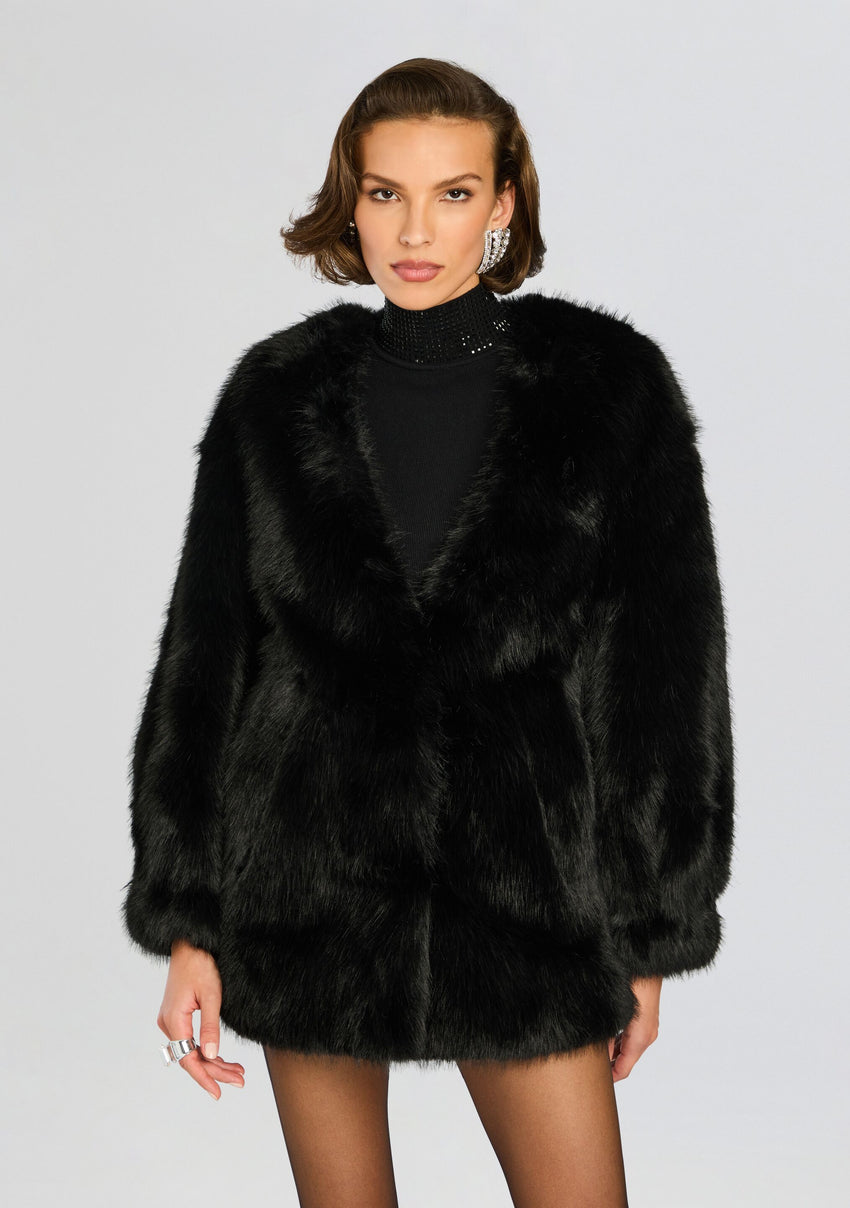 Heiress Faux Fur Jacket