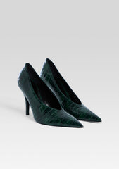Corinna Leather Heel