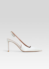 Evelyn Satin Slingback