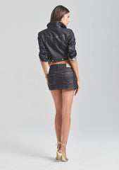 Lorna Low Rise Mini Skirt
